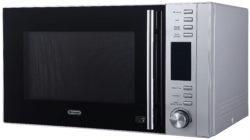 De'Longhi 900W Standard Microwave AM925EBL - Silver.